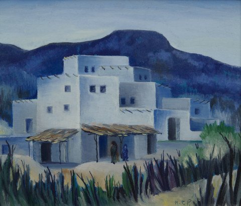 Adobe House, New Mexico by Harvey Gregory Prusheck