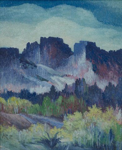 Western Landscape by Harvey Gregory Prusheck