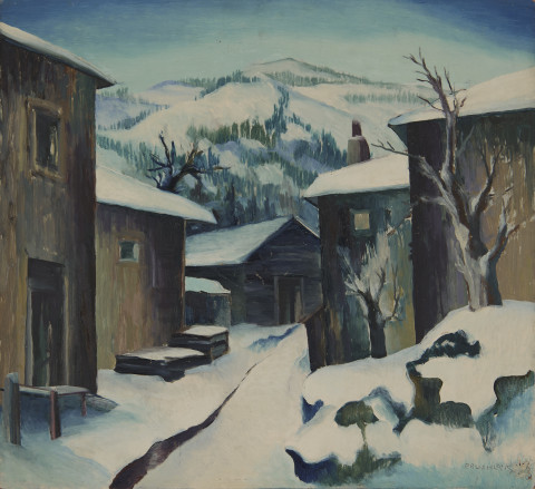 Winter Scene by Harvey Gregory Prusheck