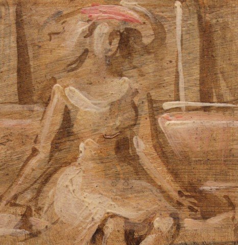 Seated Woman by Reginald Marsh