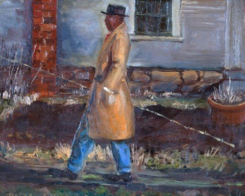 Man with Fishing Pole
