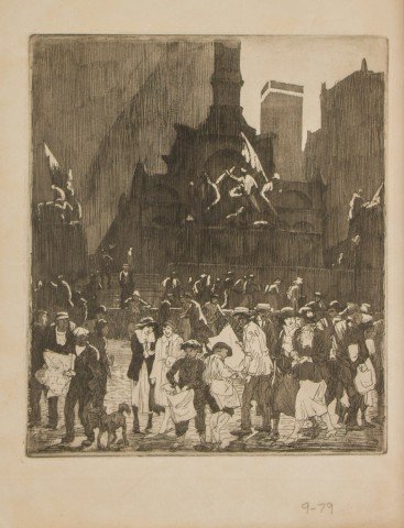 Soldiers and Sailors Monument, Public Square by Frank Nelson Wilcox