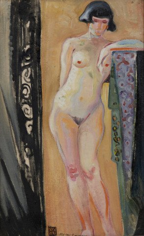 Standing Nude by William Sommer