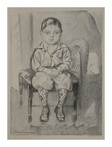 Sunday Boy by William Sommer (American, 1867-1949)