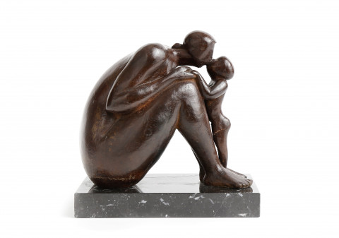 Mother and Child III by Susan Luppino