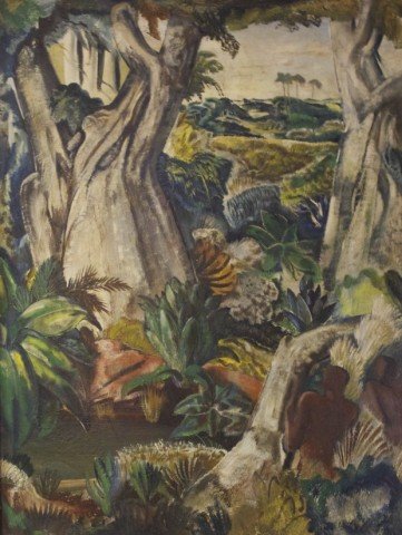 Jungle Scene II by Paul Bough Travis