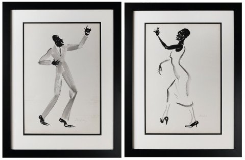 Savoy Dancers II by Virginia Berresford
