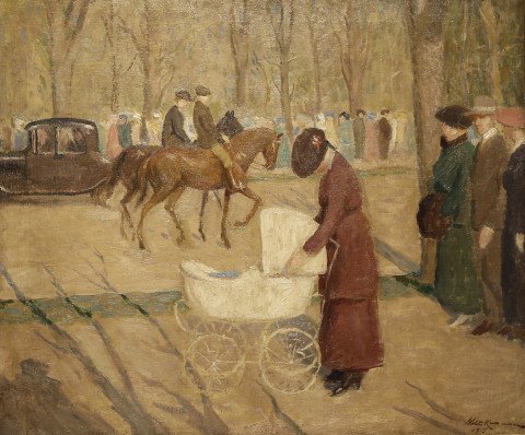 Central Park by Walter Kumme