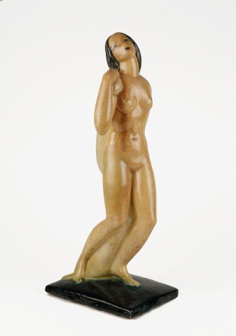 Ceramic Sculpture of a Woman by Waylande Gregory