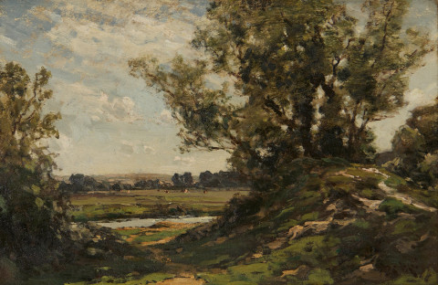 A Sussex Landscape by Jose Weiss