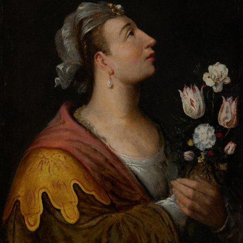 Portrait of an Actress by 18th Century French School