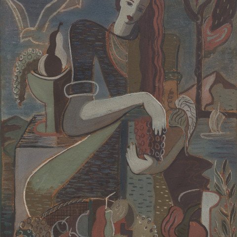 Woman and Fruit