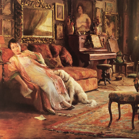 The Letter by Eugène Deully