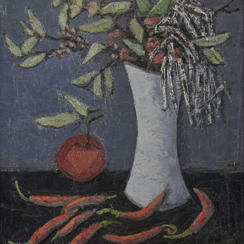 Hubertus Johannes (Ber) Mengels - Still Life with Chilies