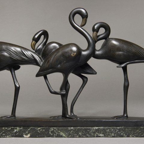 Alexandre Kéléty Flamingos