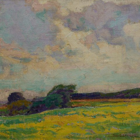 Summer Landscape by George Gustav Adomeit