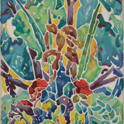 Abstract Floral by August Frederick Biehle