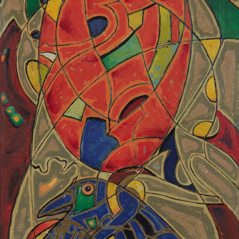 Bird Abstraction by August Frederick Biehle