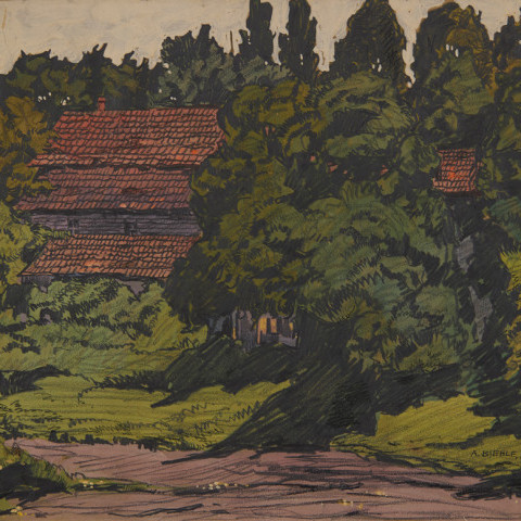 Brewery, Zoar, Ohio by August Frederick Biehle