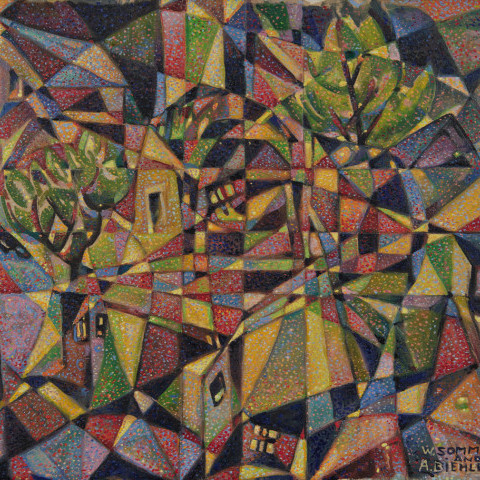 Buescher Farm Abstraction (Memorial to William Sommer) by August Frederick Biehle