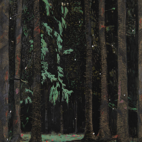 Forest in Germany by August Frederick Biehle