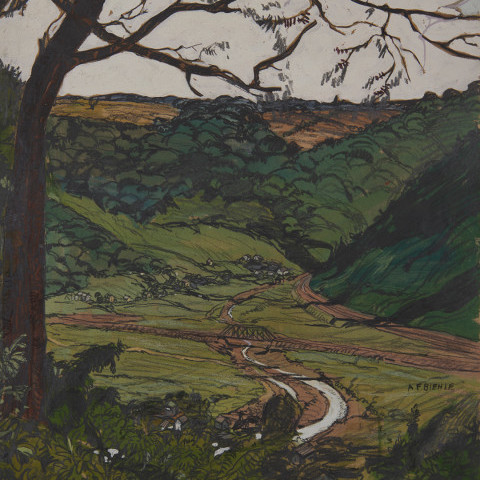 Landscape in West Virginia by August Frederick Biehle