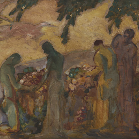 New World Harvest by August Frederick Biehle