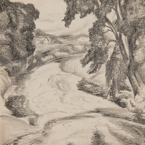 Ohio Canal by August Frederick Biehle