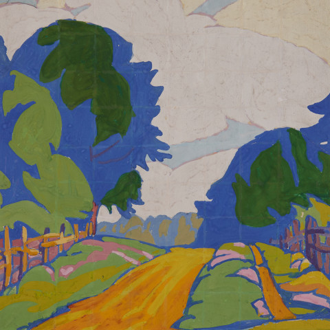 Road to Berlin Heights by August Frederick Biehle