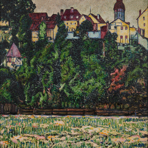 Scene in Southern Germany by August Frederick Biehle