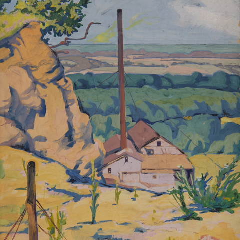 Stone Quarry, Berlin Heights by August Frederick Biehle