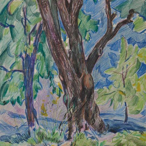 Trees by August Frederick Biehle