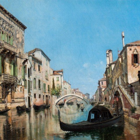 François Brunery - Venetian Canal