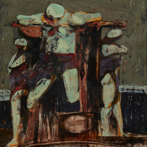 Crucifixion by Robert Carroll