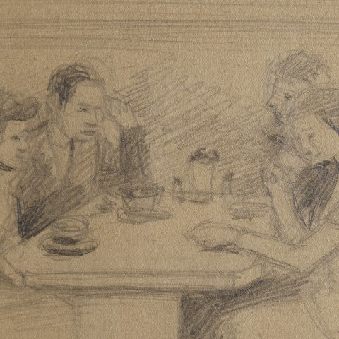 Couples at Diner