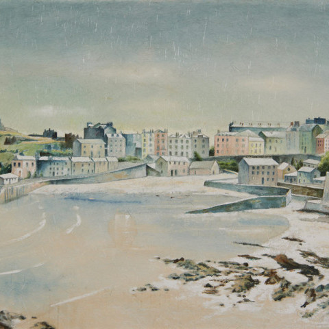 Tenby, Coast of Wales by Clarence Holbrook Carter