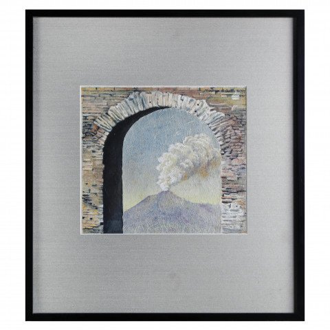 Volcano and arch, Taormina