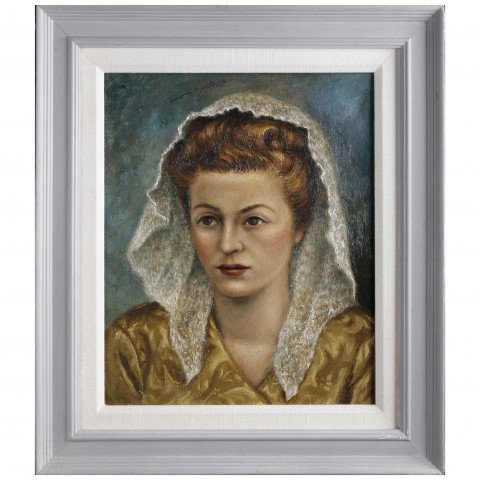 Woman with Mantilla