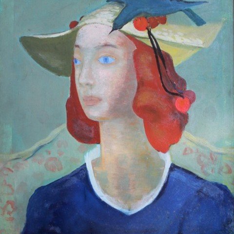 Portrait of a Woman by Catherine J. Barnes