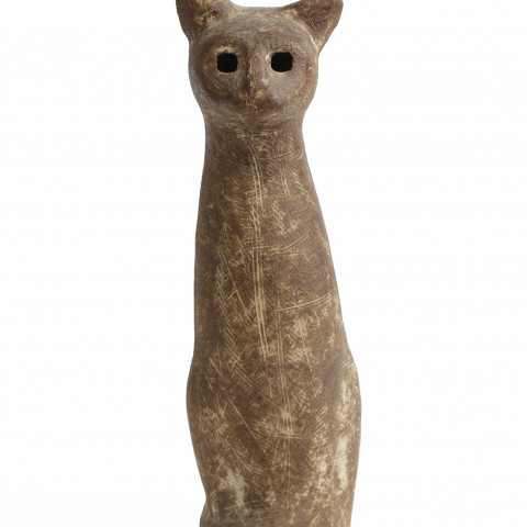 Seated Egyptian Cat by Claude Conover