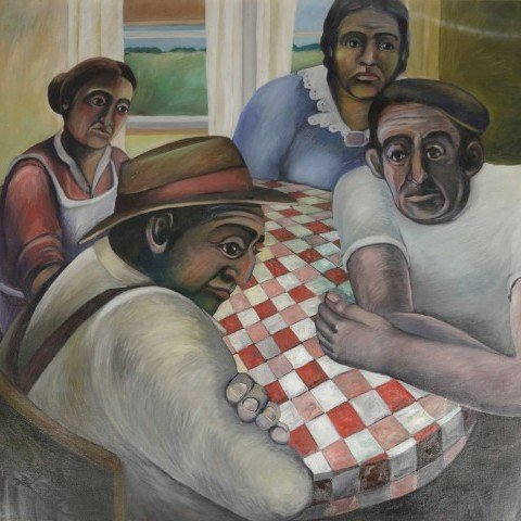 The Kitchen Table by 20th Century American School