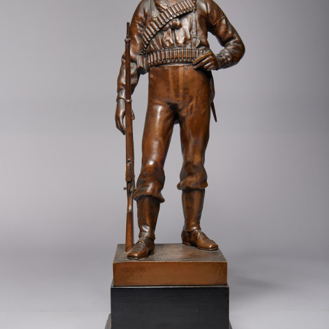 Figure of a Royal Navy Seaman by Elkington & Co.