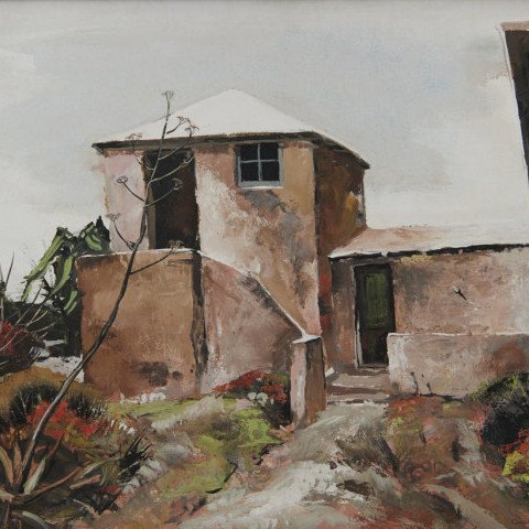 Old House, Bermuda by Carl Frederick Gaertner