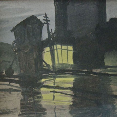 Ore Docks by Carl Frederick Gaertner