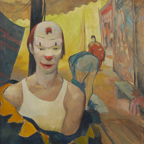 Getting Ready for the Show by Carl Frederick Gaertner