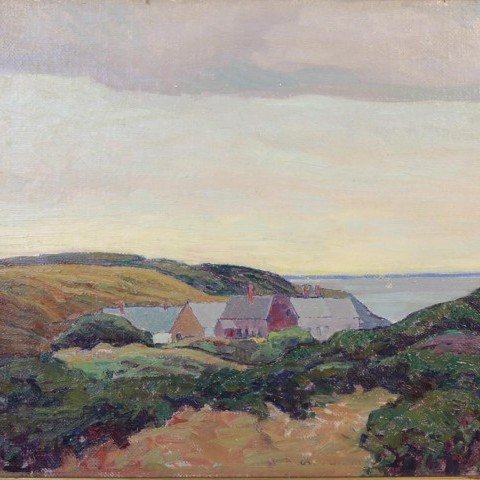 Monhegan, Maine by George Gustav Adomeit
