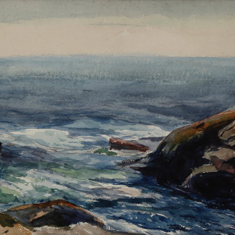 Monhegan Coast, Maine by George Gustav Adomeit