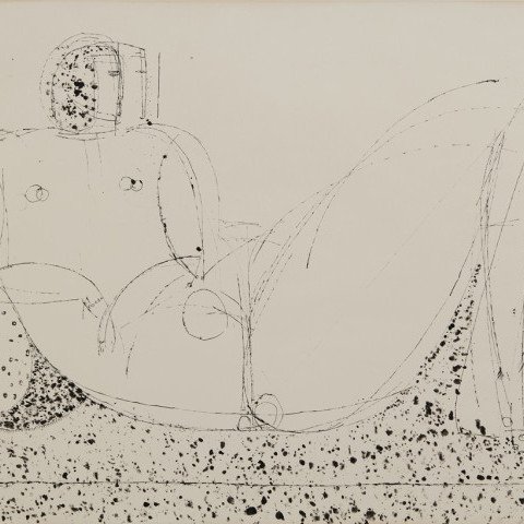 Reclining Nude by Joseph Glasco