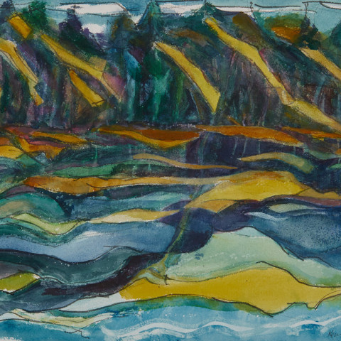Reflections on a North Shore by Kenneth Marcus Hugh