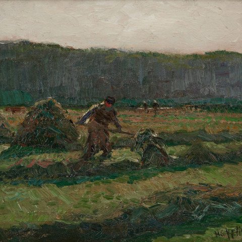 Haystacks by Henry George Keller
